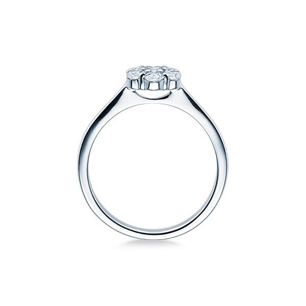 Verlobungsring / Weißgold 750 / 0,399 ct.