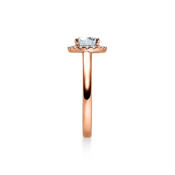 Verlobungsring / Rotgold 585 / 0,33 ct.