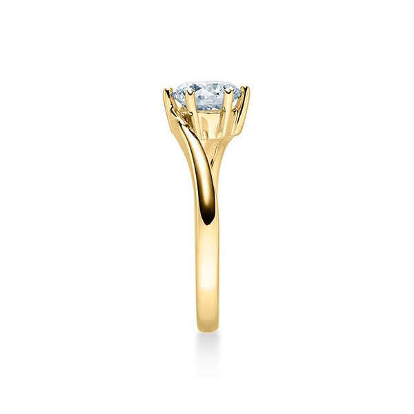 Verlobungsring / Gelbgold 585 / 0,20 ct.