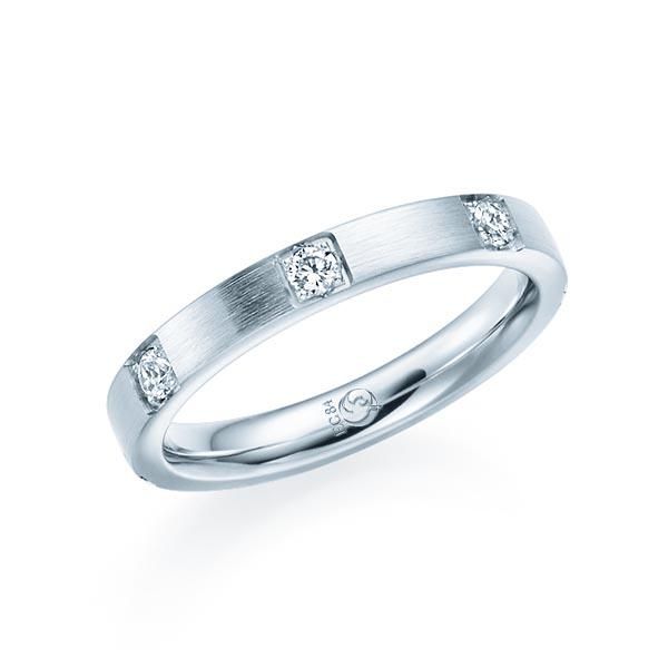Ring Weißgold 585 / 0,35 ct.