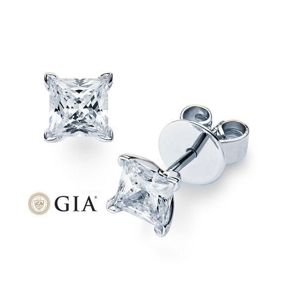 Ohrstecker Weißgold 585 / 1,00 ct.