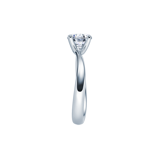 Verlobungsring / Weißgold 585 / 0,40 ct.