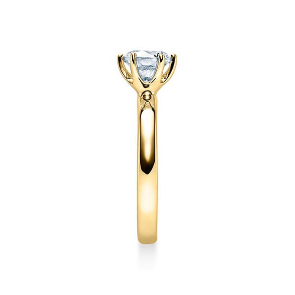 Verlobungsring / Gelbgold 585 / 0,20 ct.