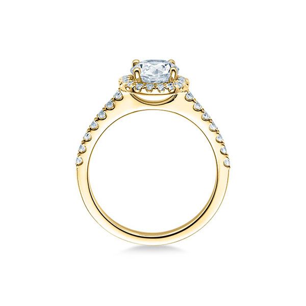 Verlobungsring / Gelbgold 585 / 0,776 ct.