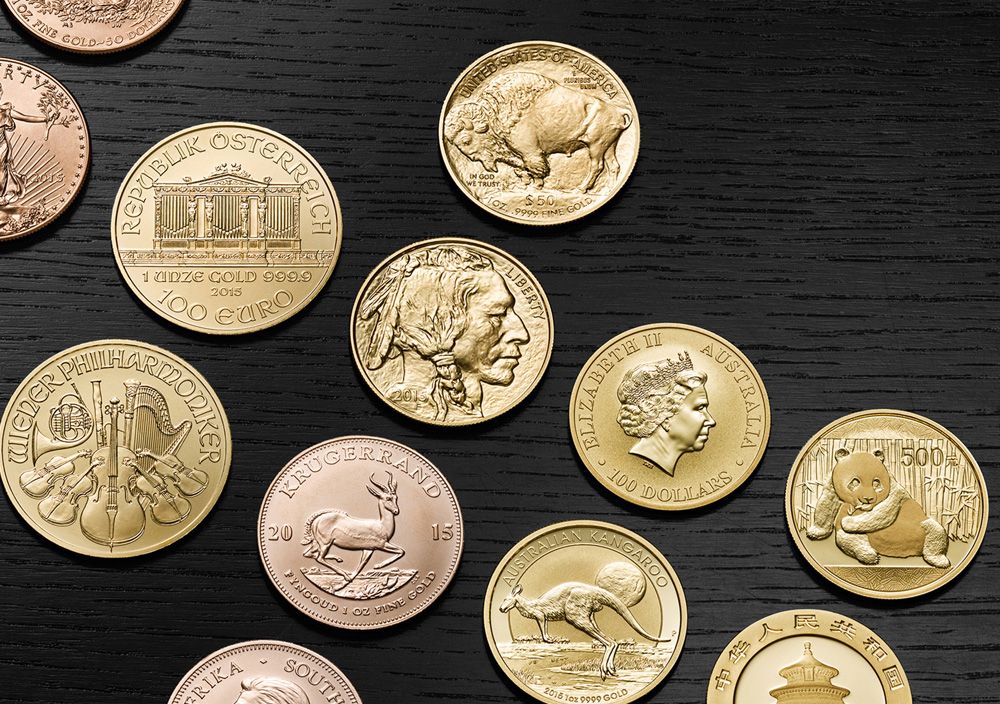 Anlagegold und Investment in Gold Silber Frankfurt - Münzen