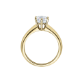 Verlobungsring Gelbgold 585 / 0,20 ct.