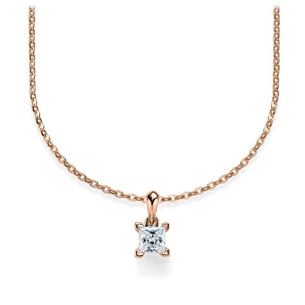Collier Rotgold 585 / 0,25ct