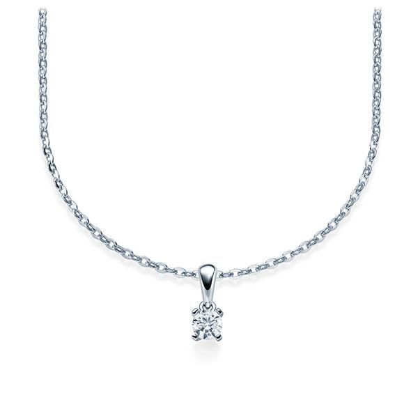 Collier Weißgold 585 / 0,10ct