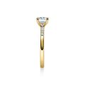 Verlobungsring Gelbgold 750 / 0,33 ct.