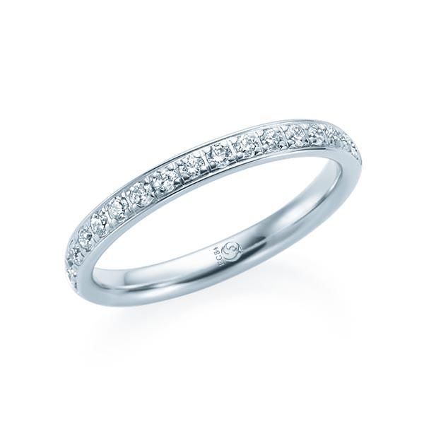 Ring Weißgold 585  / 0,34 ct.