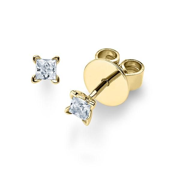 Ohrstecker Gelbgold 585 / 0,20 ct.