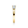 Verlobungsring Gelbgold 585 / 0,11 ct.