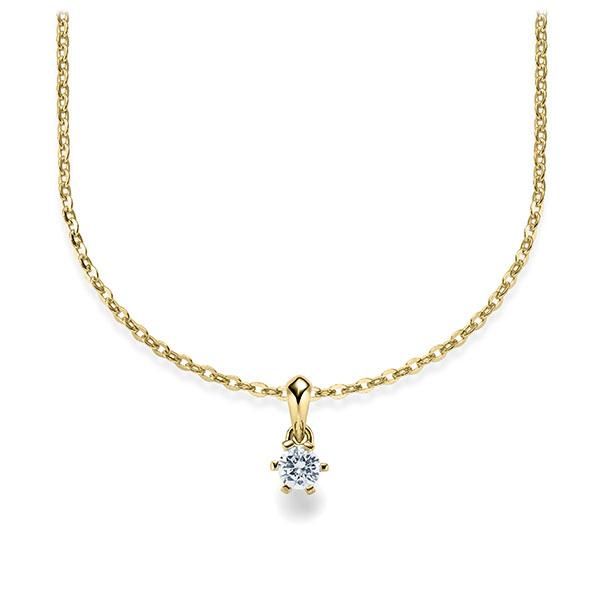 Collier Gelbgold 585 / 0,10ct