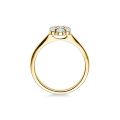 Verlobungsring Gelbgold 750 / 0,245 ct.