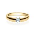 Verlobungsring Gelbgold 585 / 0,20 ct.