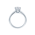 Verlobungsring Weissgold 585 / 0,40 ct.