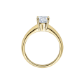 Verlobungsring Gelbgold 585 / 0,20 ct.