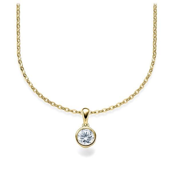 Collier Gelbgold 585 / 0,25ct