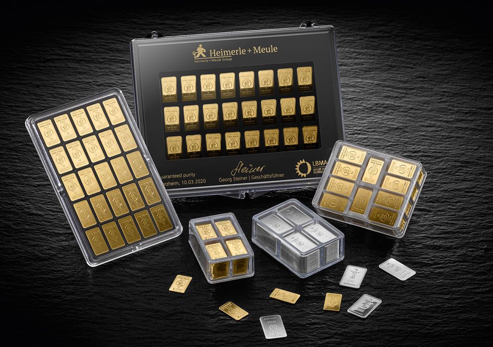 Anlagegold und Investment in Gold Silber Frankfurt - UnityBars und UnityBox