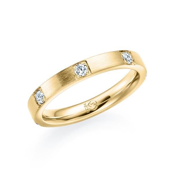 Ring Gelbgold 585 / 0,35 ct.