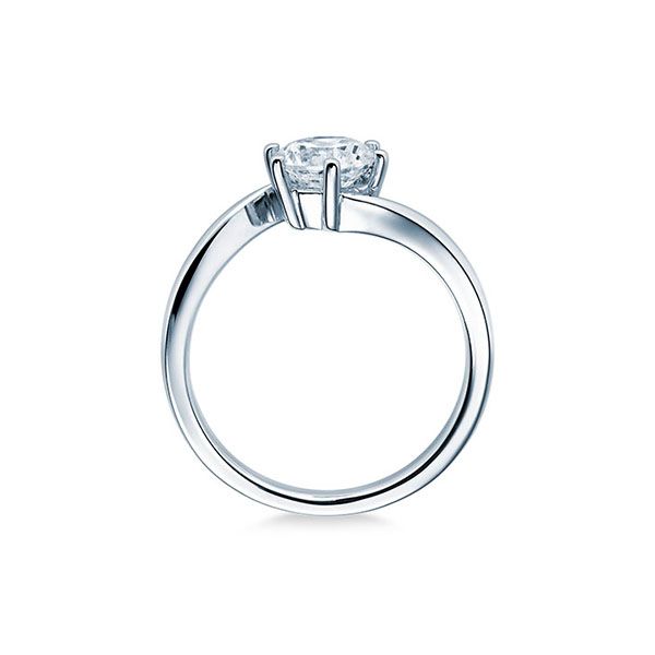 Verlobungsring / Weißgold 585 / 0,40 ct.