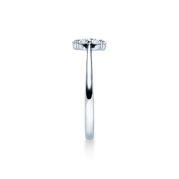 Verlobungsring / Weißgold 750 / 0,399 ct.