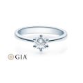 Verlobungsring Weissgold 585 / 0,40 ct.