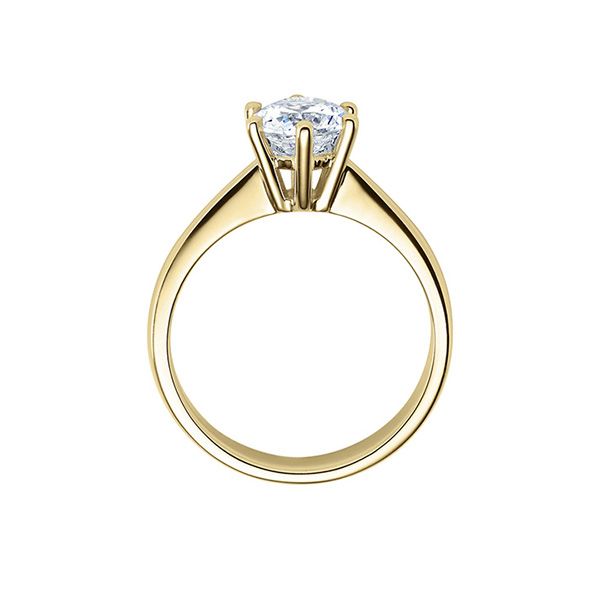 Verlobungsring Gelbgold 585 / 0,20 ct.