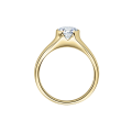 Verlobungsring Gelbgold 585 / 0,20 ct.