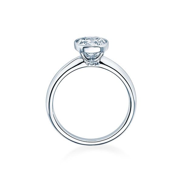 Verlobungsring / Weißgold 585 / 0,40 ct.