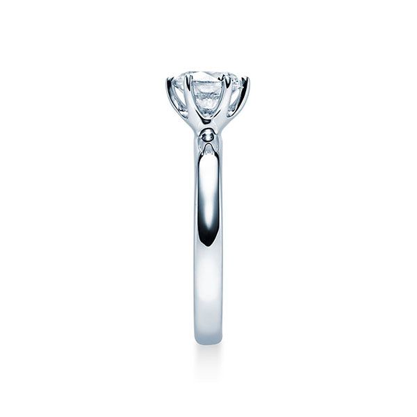 Verlobungsring / Weißgold 585 / 0,40 ct.