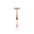 Verlobungsring Rotgold 750 / 0,134 ct.