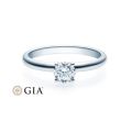 Verlobungsring Weissgold 585 / 0,40 ct.