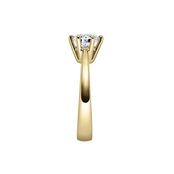 Verlobungsring Gelbgold 585 / 0,20 ct.