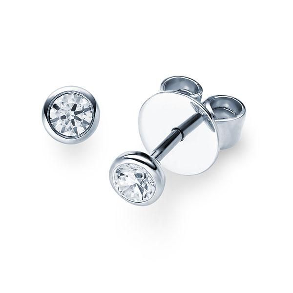 Ohrstecker Weißgold 585 / 0,20 ct.