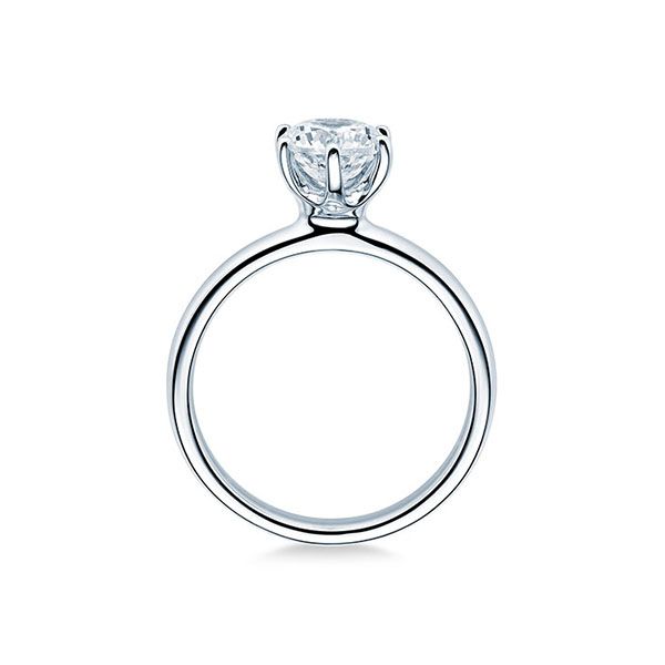 Verlobungsring / Weißgold 585 / 0,40 ct.