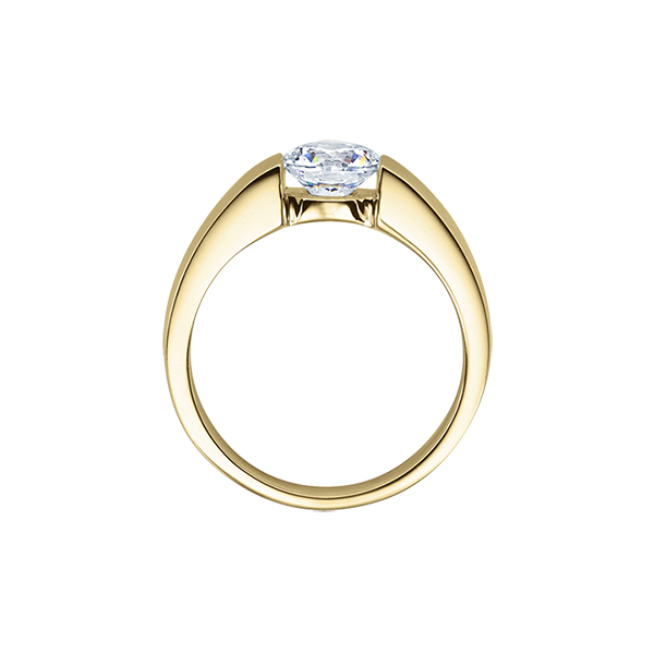Verlobungsring / Gelbgold 585 / 0,20 ct.
