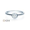 Verlobungsring Weissgold 585 / 0,40 ct.