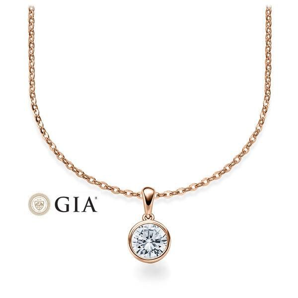 Collier Rotgold 585 / 0,50ct