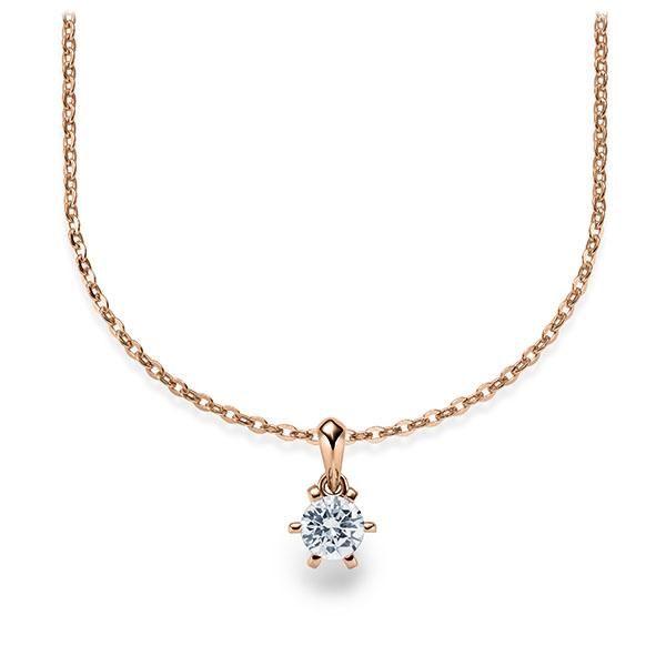 Collier Rotgold 585 / 0,25ct