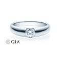 Verlobungsring Weissgold 585 / 0,40 ct.