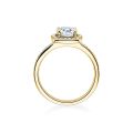 Verlobungsring Gelbgold 750 / 0,539 ct.