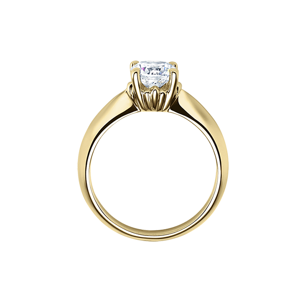 Verlobungsring / Gelbgold 585 / 0,20 ct.