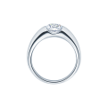 Verlobungsring Weissgold 585 / 0,40 ct.