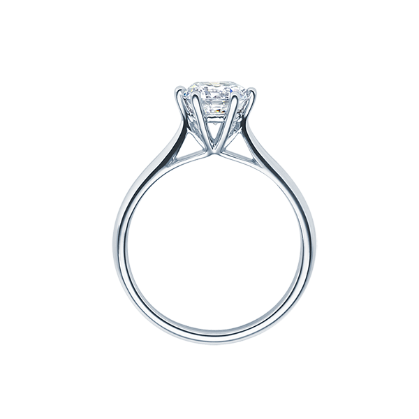 Verlobungsring / Weißgold 585 / 0,40 ct.