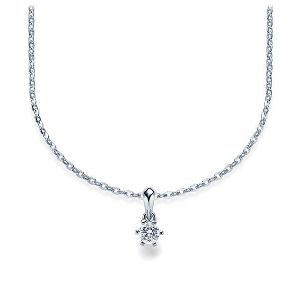 Collier Weißgold 585 / 0,10ct