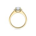 Verlobungsring Gelbgold 585 / 0,49 ct
