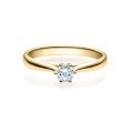 Verlobungsring Gelbgold 585 / 0,20 ct.