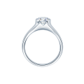 Verlobungsring Weissgold 585 / 0,40 ct.