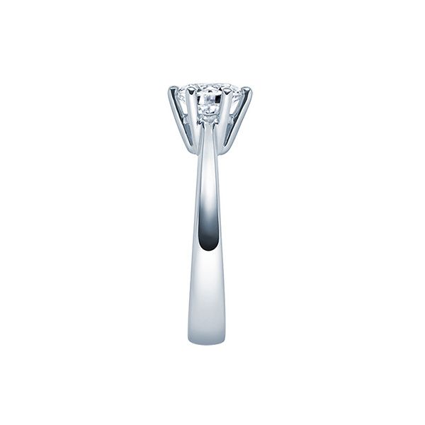Verlobungsring Weissgold 585 / 0,40 ct.
